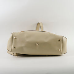 Gucci GG Mayfair Satchel Tote Beige
