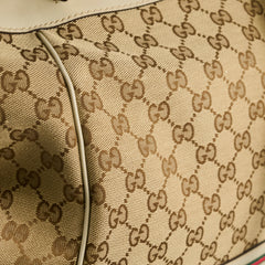 Gucci GG Mayfair Satchel Tote Beige
