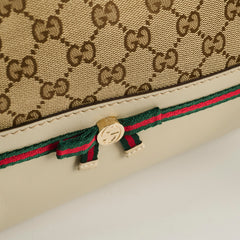 Gucci GG Mayfair Satchel Tote Beige