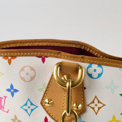 Louis Vuitton Annie Tote MM Multicolour White