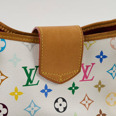 Louis Vuitton Annie Tote MM Multicolour White