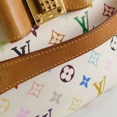 Louis Vuitton Annie Tote MM Multicolour White