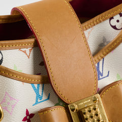 Louis Vuitton Annie Tote MM Multicolour White