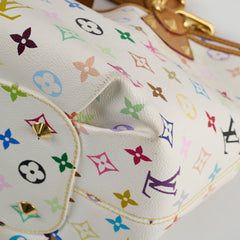 Louis Vuitton Annie Tote MM Multicolour White