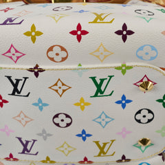 Louis Vuitton Annie Tote MM Multicolour White