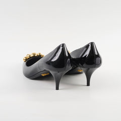 Prada Patent Heels Black 39.5