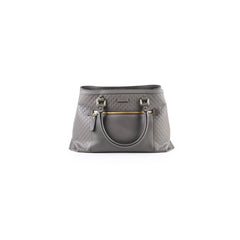 Gucci Microguccissima Leather Tote Grey