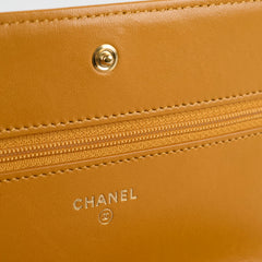 Chanel Boy Woc Lambskin Tan GHW