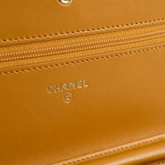 Chanel Boy Woc Lambskin Tan GHW
