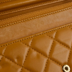 Chanel Boy Woc Lambskin Tan GHW