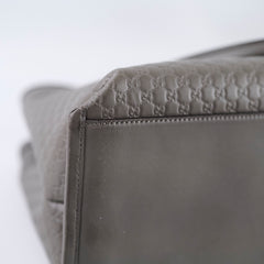 Gucci Microguccissima Leather Tote Grey