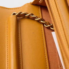 Chanel Boy Woc Lambskin Tan GHW