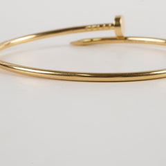 Cartier Juste En Clou JUC Small Model Yellow Gold Size 18