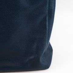 Chanel Exectutive Cerf Tote Navy