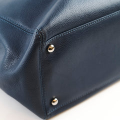 Chanel Exectutive Cerf Tote Navy