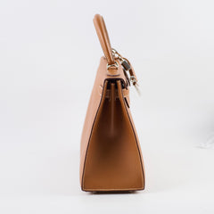 Hermes Birkin 25 Togo Gold GHW U Stamp