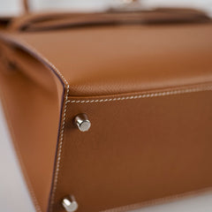 Hermes Birkin 25 Togo Gold GHW U Stamp