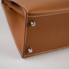 Hermes Birkin 25 Togo Gold GHW U Stamp