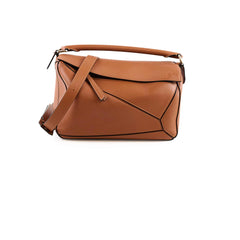 Loewe Medium Puzzle Bag Tan