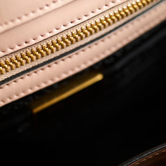 Prada 2 Way Saffino Shoulder Tote Cipria Blush Beige