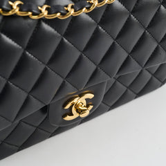 Chanel Classic Flap M/L Lambskin Black