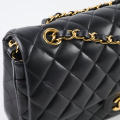 Chanel Classic Flap M/L Lambskin Black