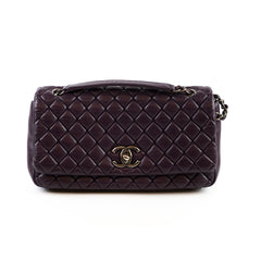 Chanel Purple Bubble Quilt Flap