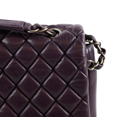Chanel Purple Bubble Quilt Flap