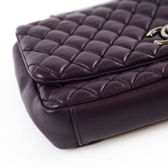 Chanel Purple Bubble Quilt Flap
