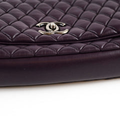 Chanel Purple Bubble Quilt Flap