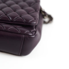 Chanel Purple Bubble Quilt Flap