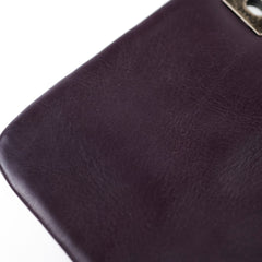 Chanel Bubble Quilt Purple Flap