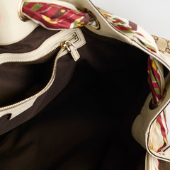 Gucci GG Canvas Positano Scarf Tote Bag