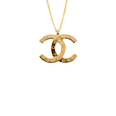 Chanel CC Gold Tone Necklace (Costume Jewellery)