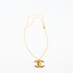 Chanel CC Gold Tone Necklace (Costume Jewellery)