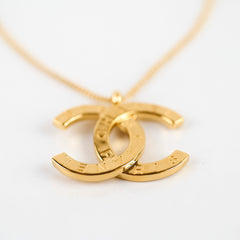 Chanel CC Gold Tone Necklace (Costume Jewellery)