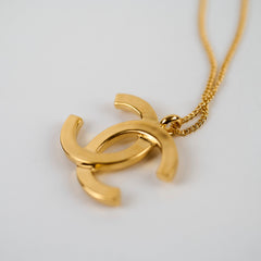 Chanel CC Gold Tone Necklace (Costume Jewellery)