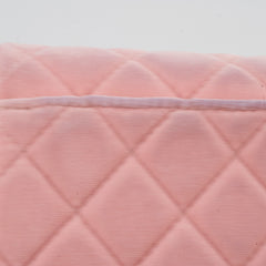 Chanel Seasonal Mini Flap Velvet Pink (Microchipped)