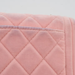 Chanel Seasonal Mini Flap Velvet Pink (Microchipped)