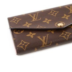 Louis Vuitton Sarah Wallet Monogram Rose Ballerine