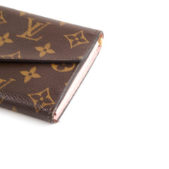 Louis Vuitton Sarah Wallet Monogram Rose Ballerine