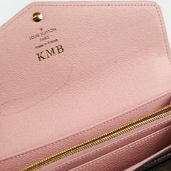 Louis Vuitton Sarah Wallet Monogram Rose Ballerine