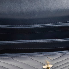 Chanel Small Trendy CC Navy Lambskin Light Gold HW