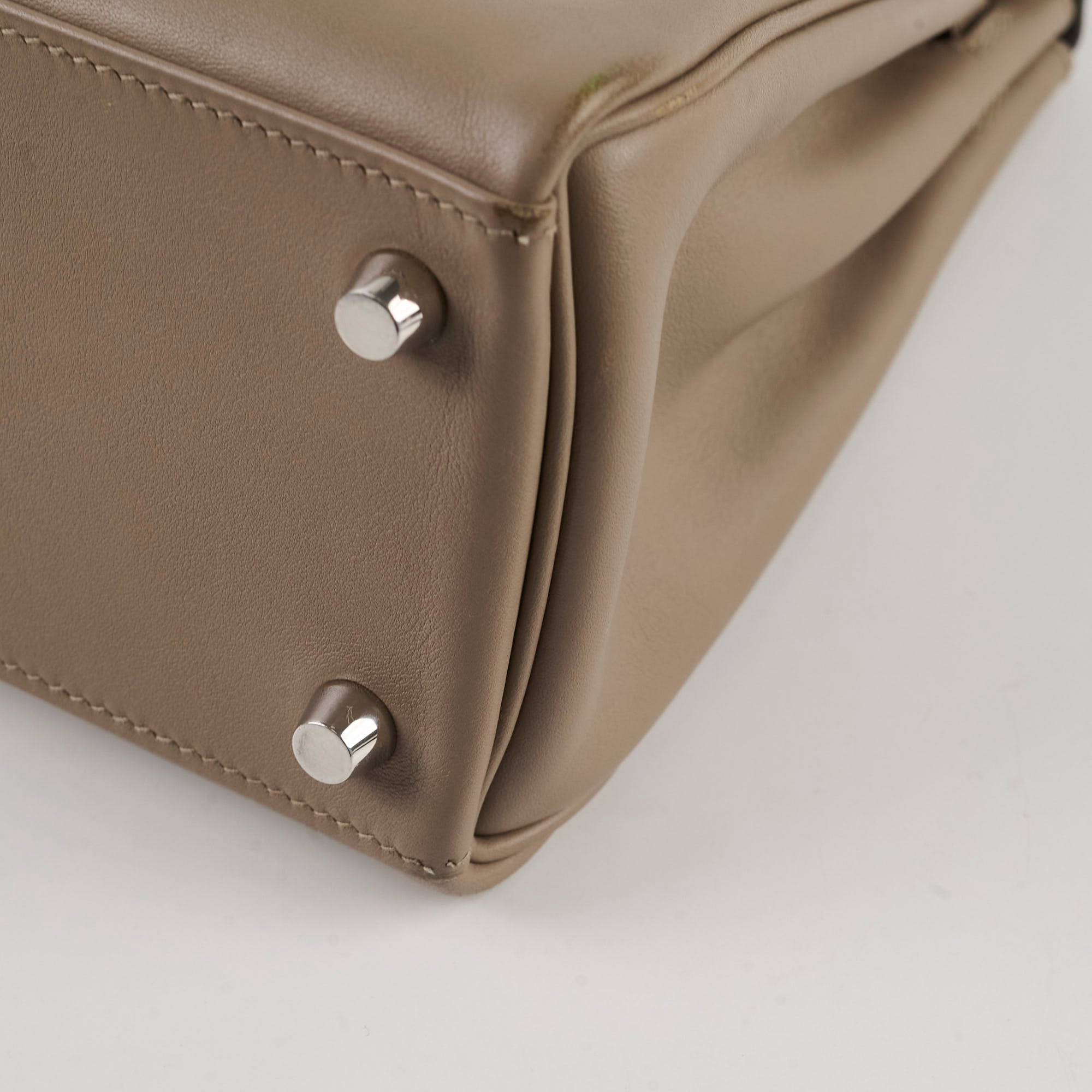 Luxury chocolate brown designer handbag, stylish leather accessory