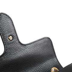 Gucci Dollar Small Interlocking G Calfskin Black