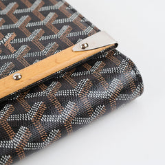 Goyard Monte Carlo Clutch Black