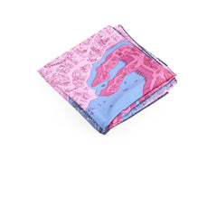 Hermès Hermes La Cité Cavalière Silk Scarf 90