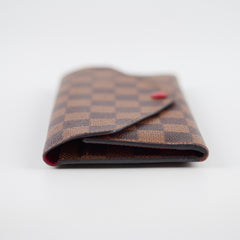 Louis Vuitton Sarah Long Wallet Damier Ebene