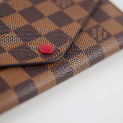 Louis Vuitton Sarah Long Wallet Damier Ebene