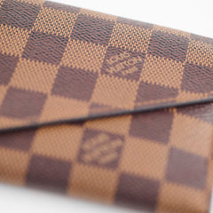 Louis Vuitton Sarah Long Wallet Damier Ebene